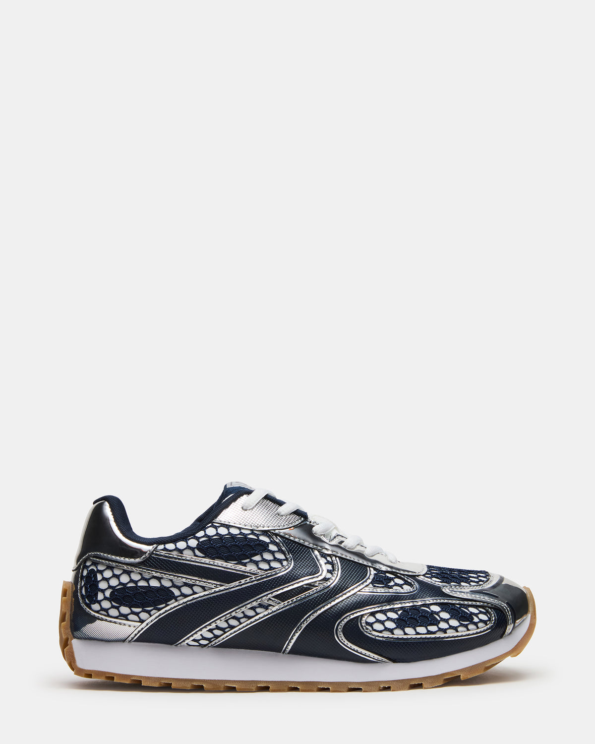 XYLO Blue Low-Top Lace-Up Men's Sneakers - Steve Madden