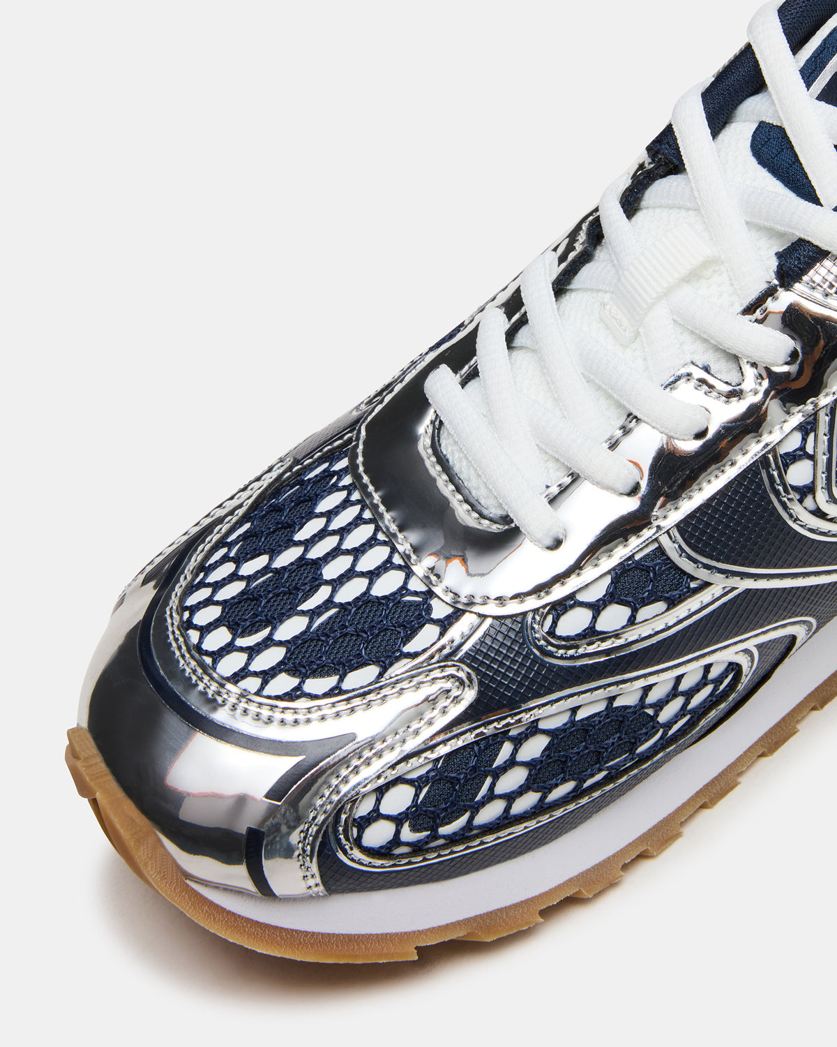 XYLO Blue Low-Top Lace-Up Men's Sneakers - Steve Madden