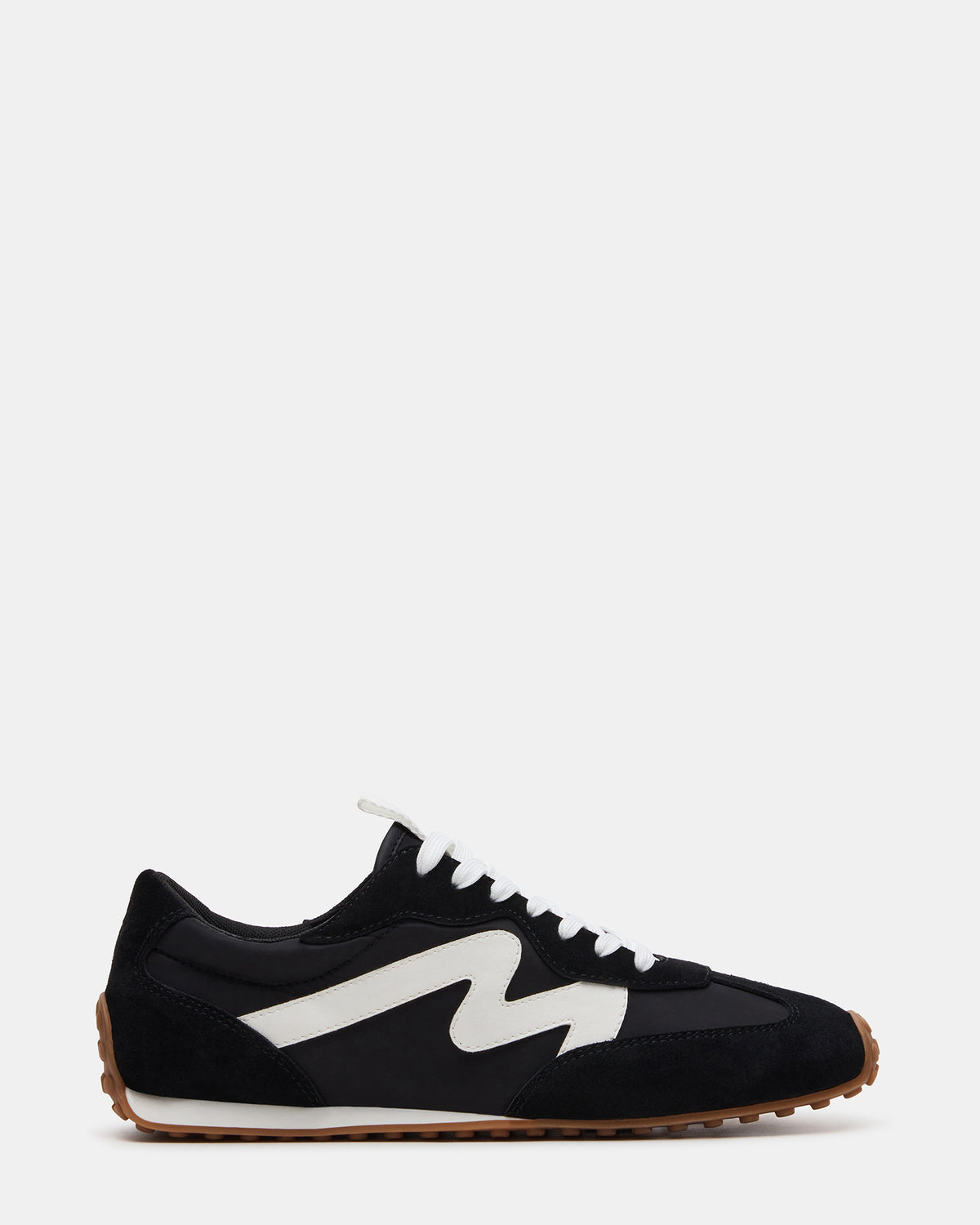 CYRUS Black Low-Top Lace-Up Men's Sneaker - Steve Madden