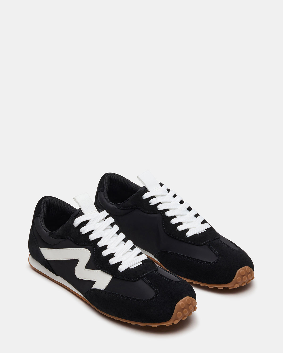 CYRUS Black Low-Top Lace-Up Men's Sneaker - Steve Madden
