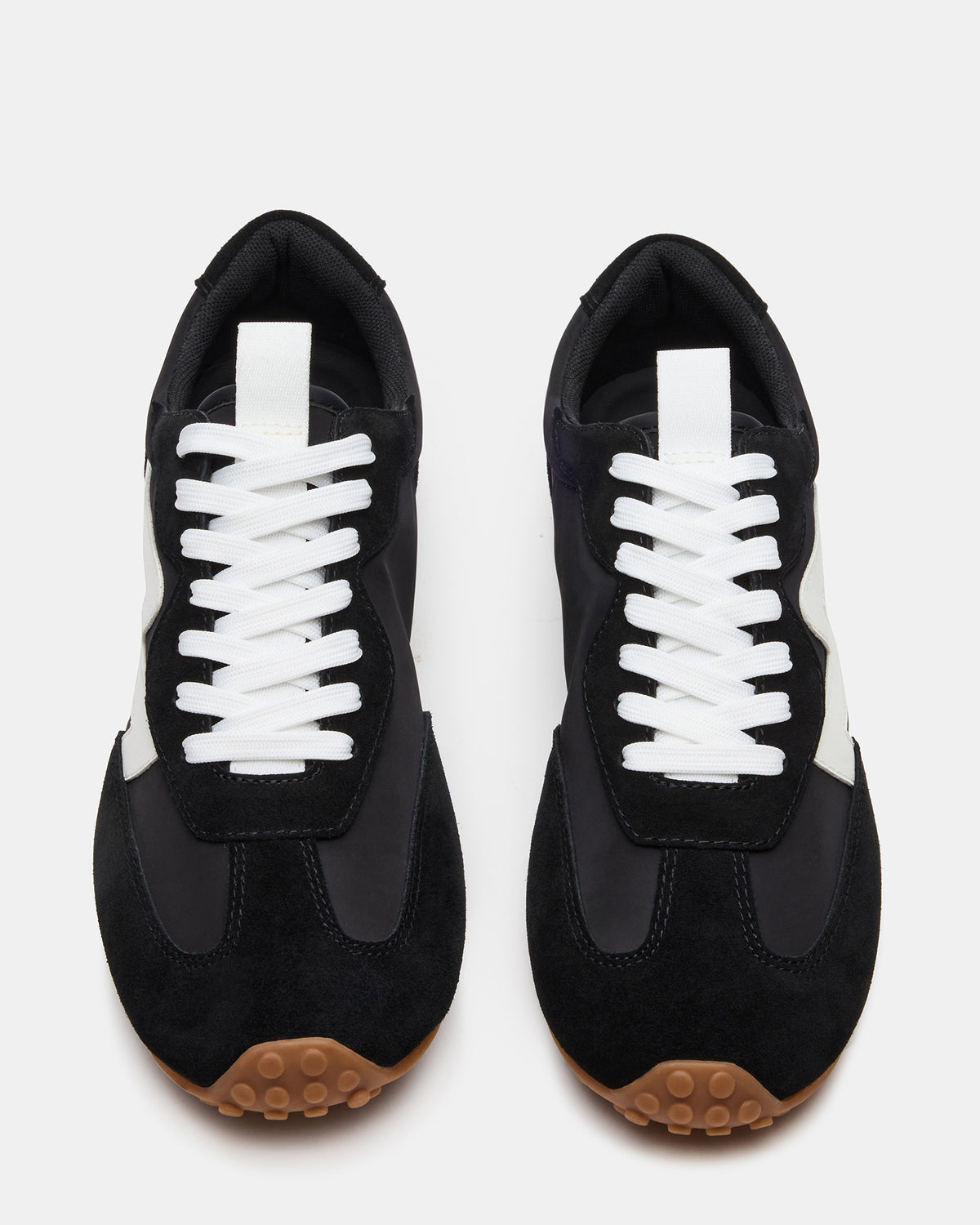 CYRUS Black Low-Top Lace-Up Men's Sneaker - Steve Madden