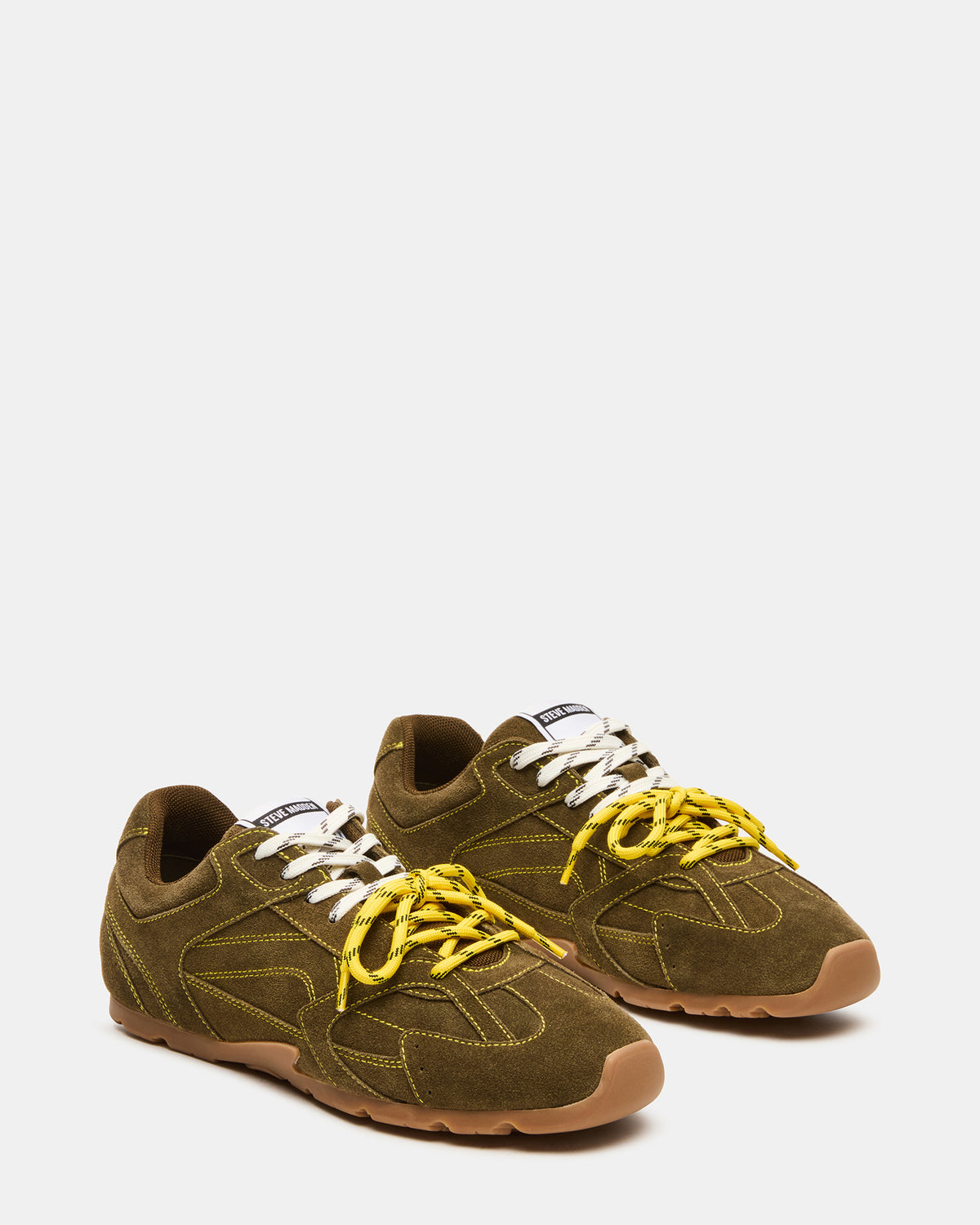 MIDAS Olive Low-Top Lace-Up Men's Sneaker - Steve Madden
