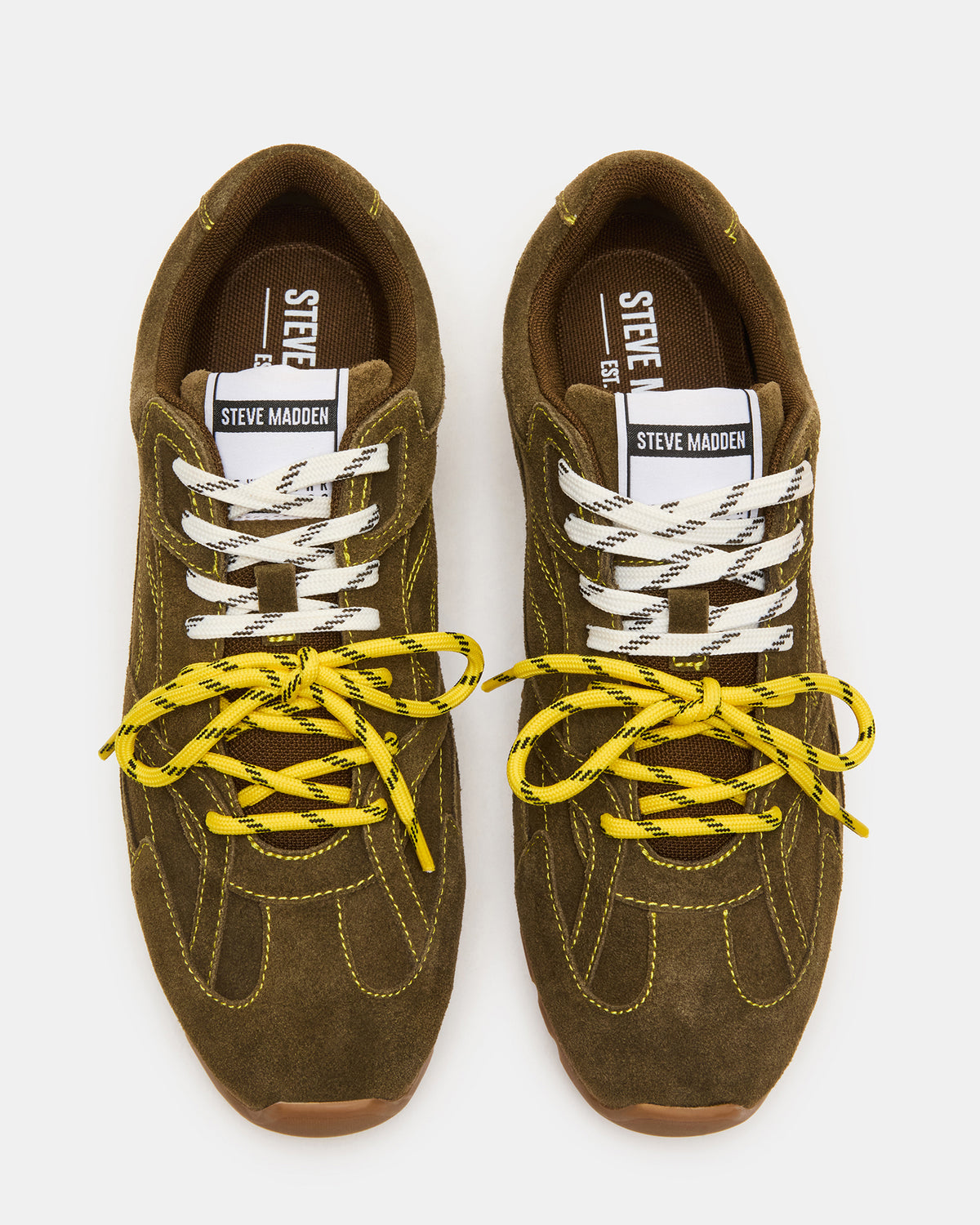 MIDAS Olive Low-Top Lace-Up Men's Sneaker - Steve Madden