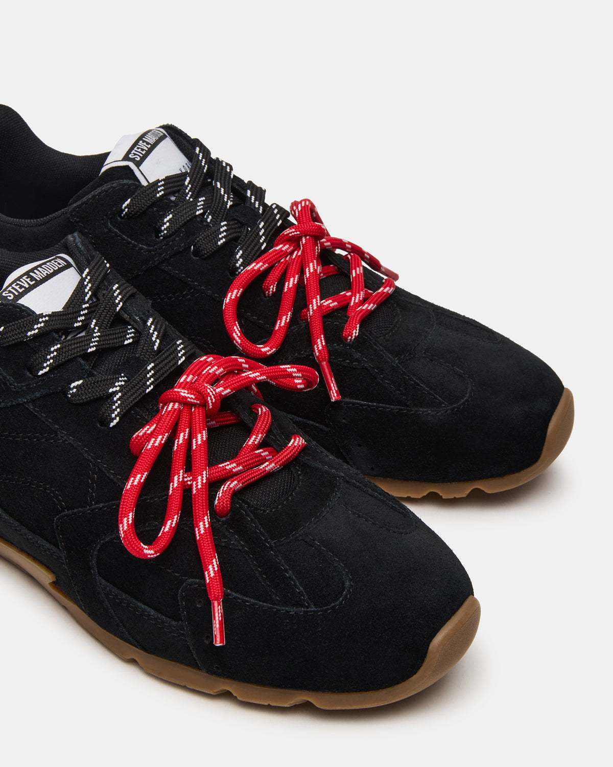 MIDAS Black Multi Low-Top Lace-Up Men's Sneaker - Steve Madden