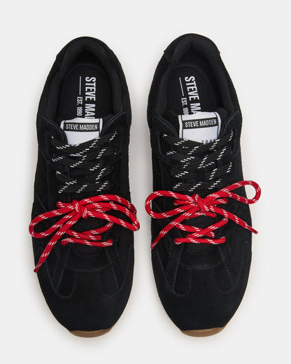 MIDAS Black Multi Low-Top Lace-Up Men's Sneaker - Steve Madden