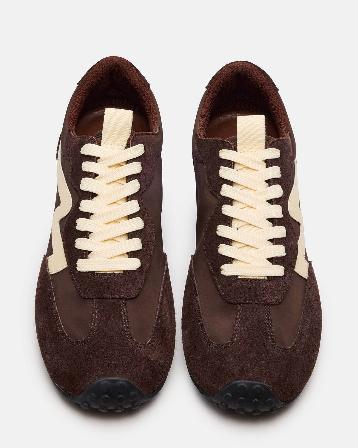 CYRUS Brown Multi Low-Top Lace-Up Men's Sneaker - Steve Madden