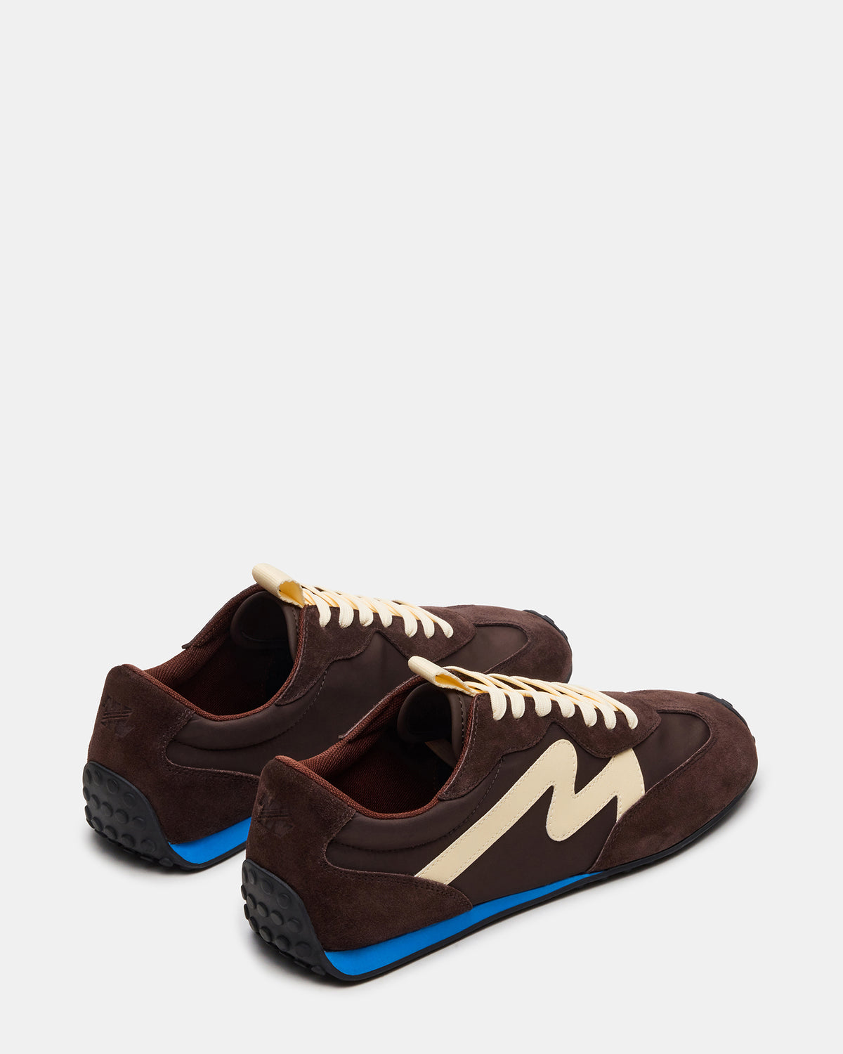 CYRUS Brown Multi Low-Top Lace-Up Men's Sneaker - Steve Madden