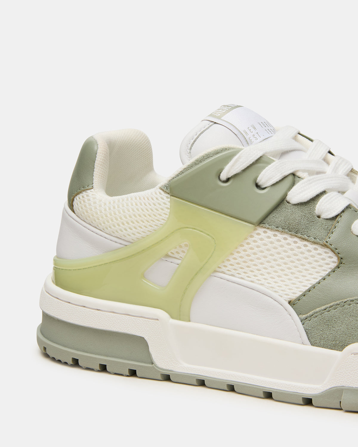 SANCHEZ Green Multi Low-Top Lace-Up Men's Sneaker - Steve Madden