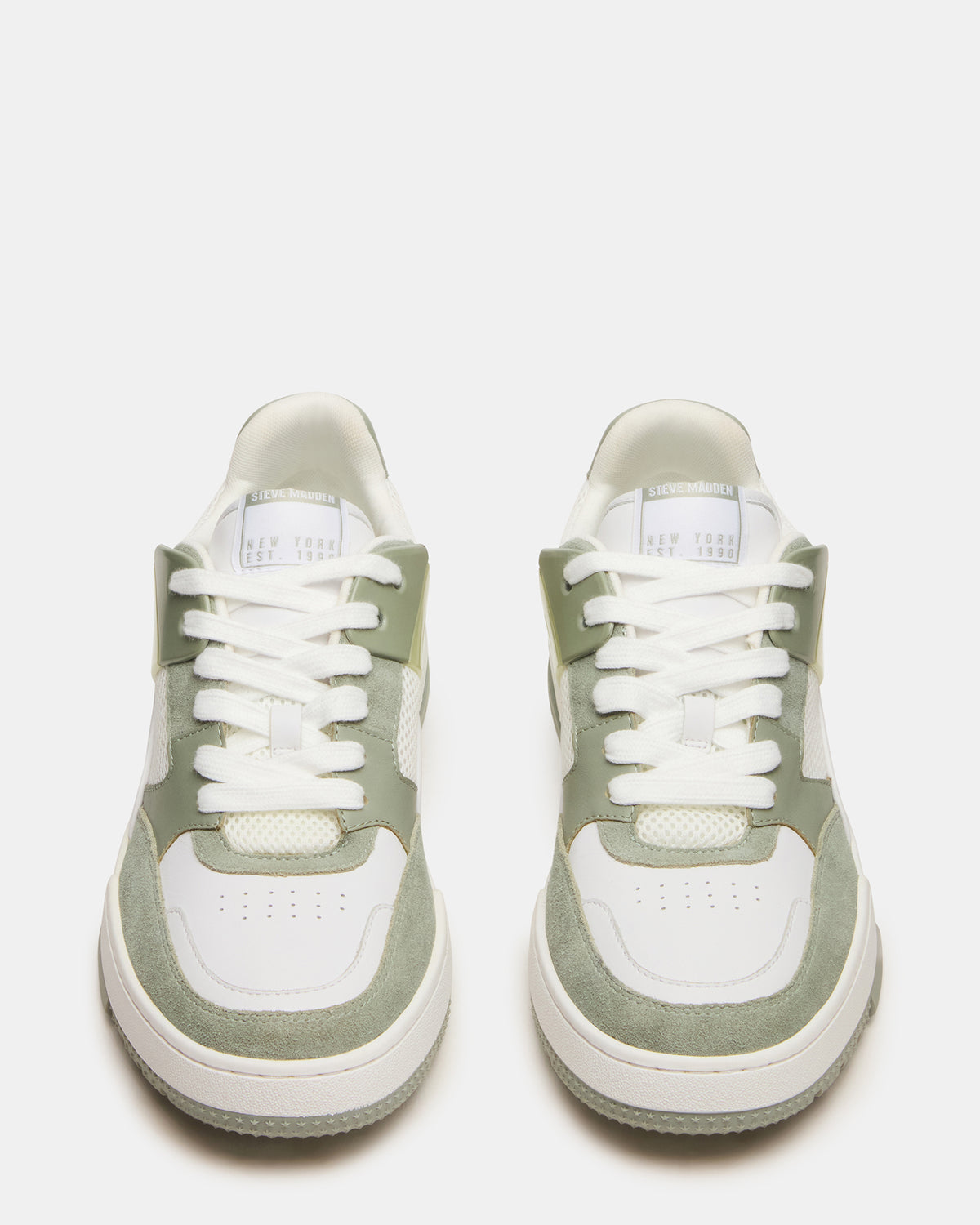 SANCHEZ Green Multi Low-Top Lace-Up Men's Sneaker - Steve Madden