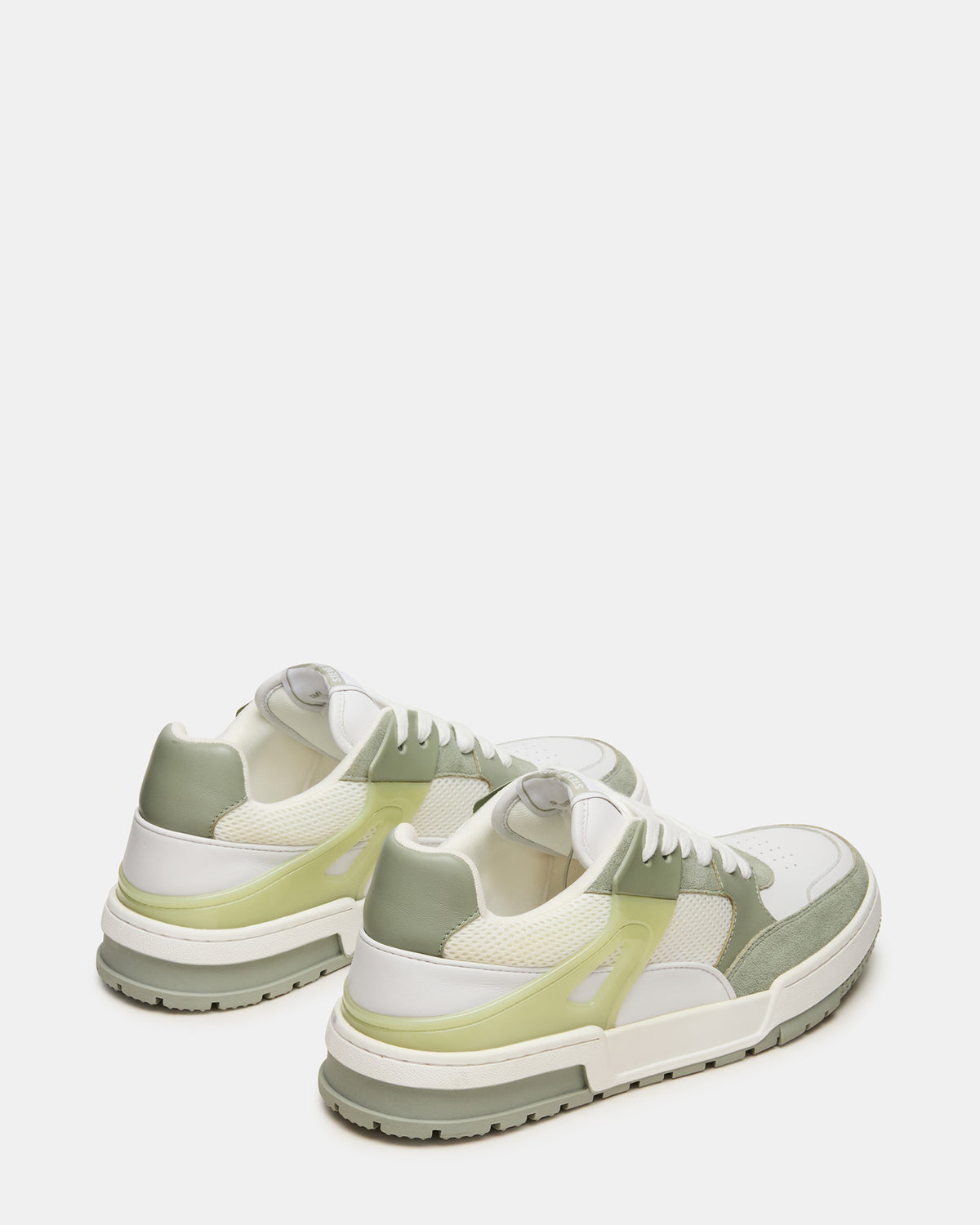 SANCHEZ Green Multi Low-Top Lace-Up Men's Sneaker - Steve Madden