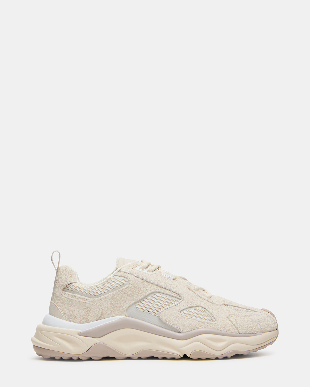 SALVADOR Off-White Low-Top Lace-Up Men's Sneaker - Steve Madden