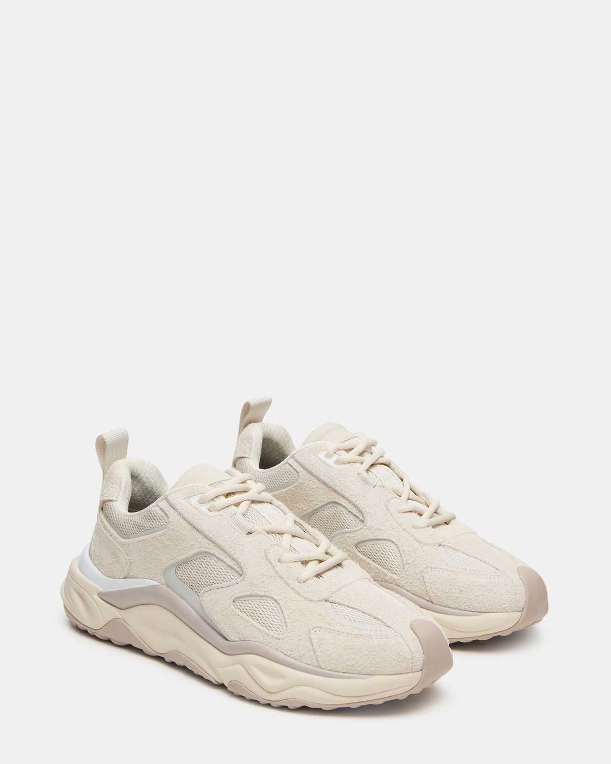 SALVADOR Off-White Low-Top Lace-Up Men's Sneaker - Steve Madden