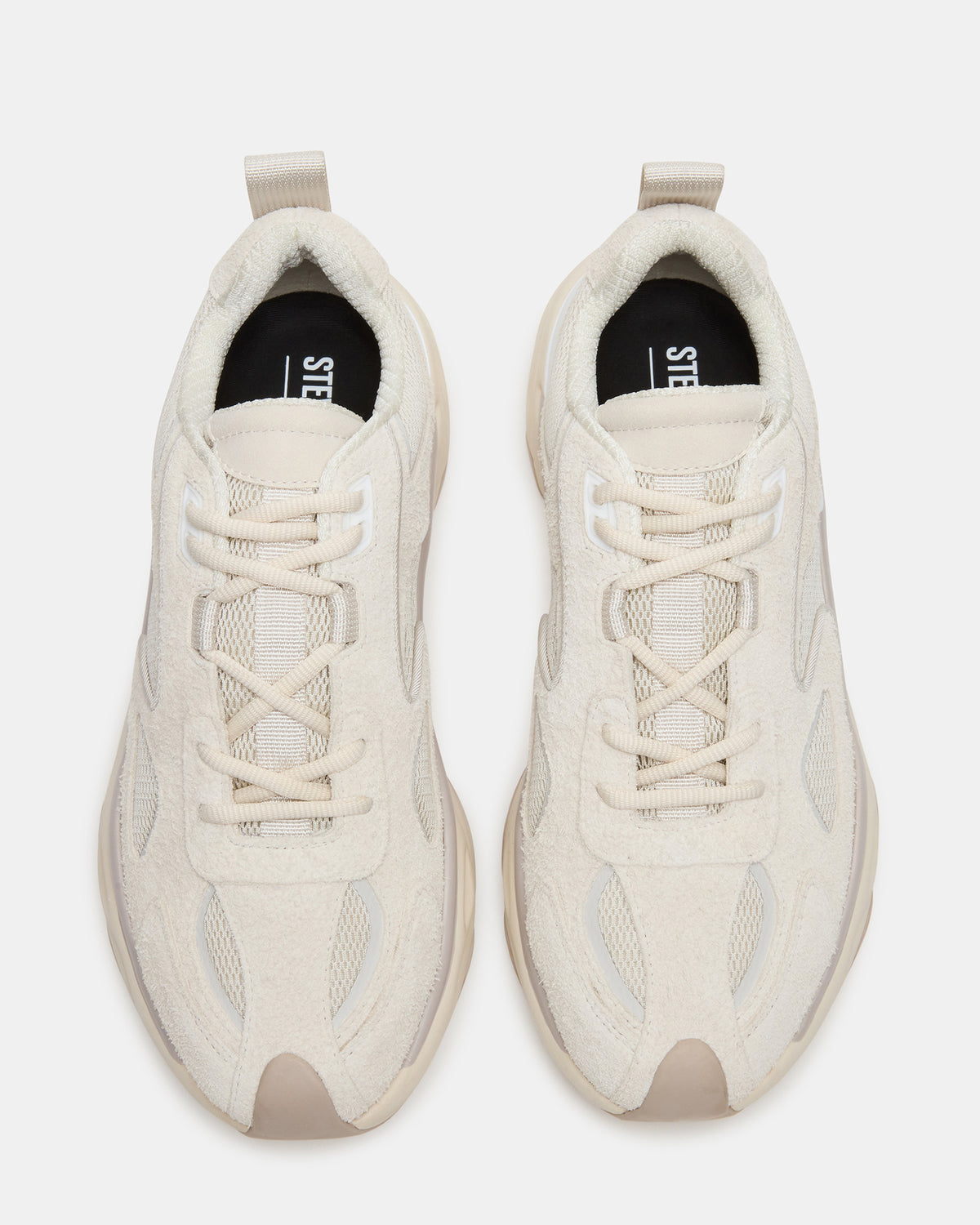 SALVADOR Off-White Low-Top Lace-Up Men's Sneaker - Steve Madden