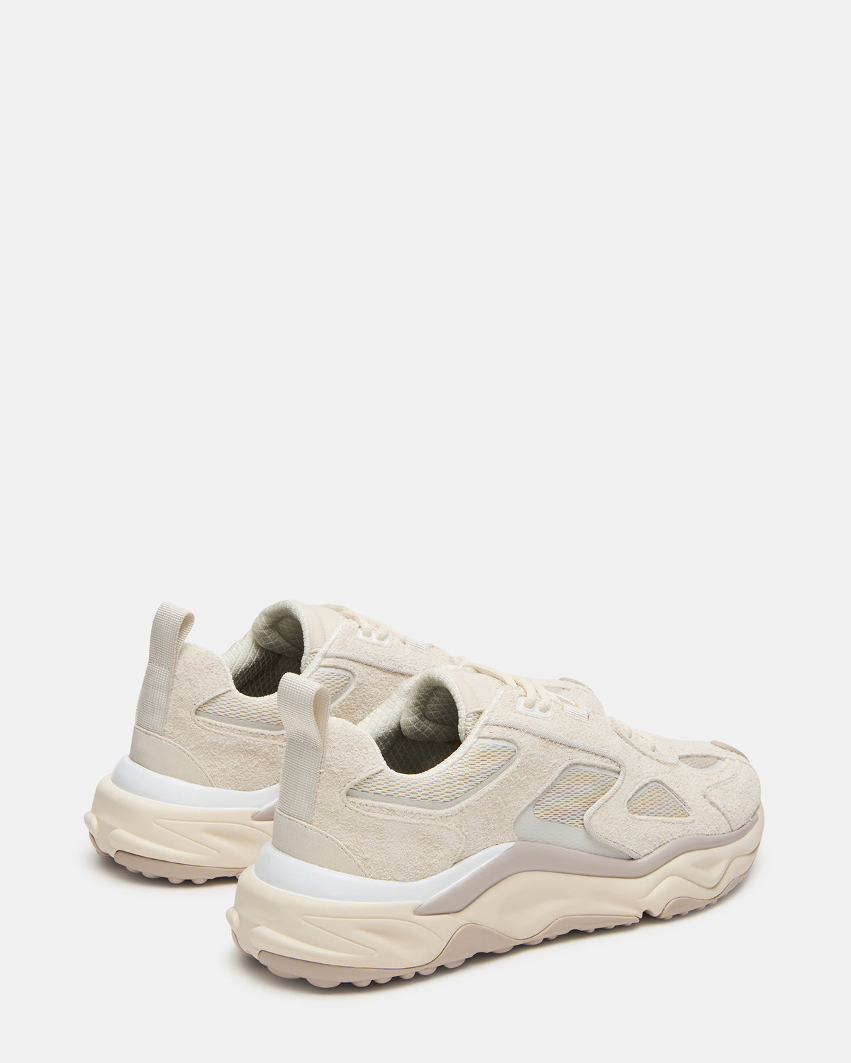 SALVADOR Off-White Low-Top Lace-Up Men's Sneaker - Steve Madden