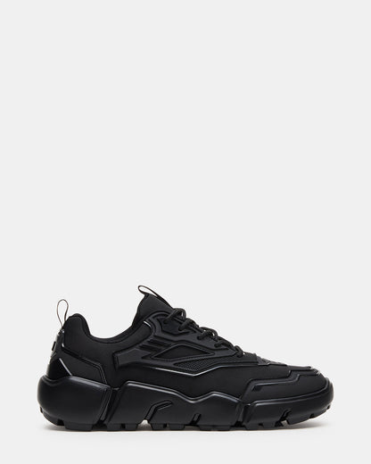 PACE Black Low-Top Lace-Up Men's Sneaker - Steve Madden