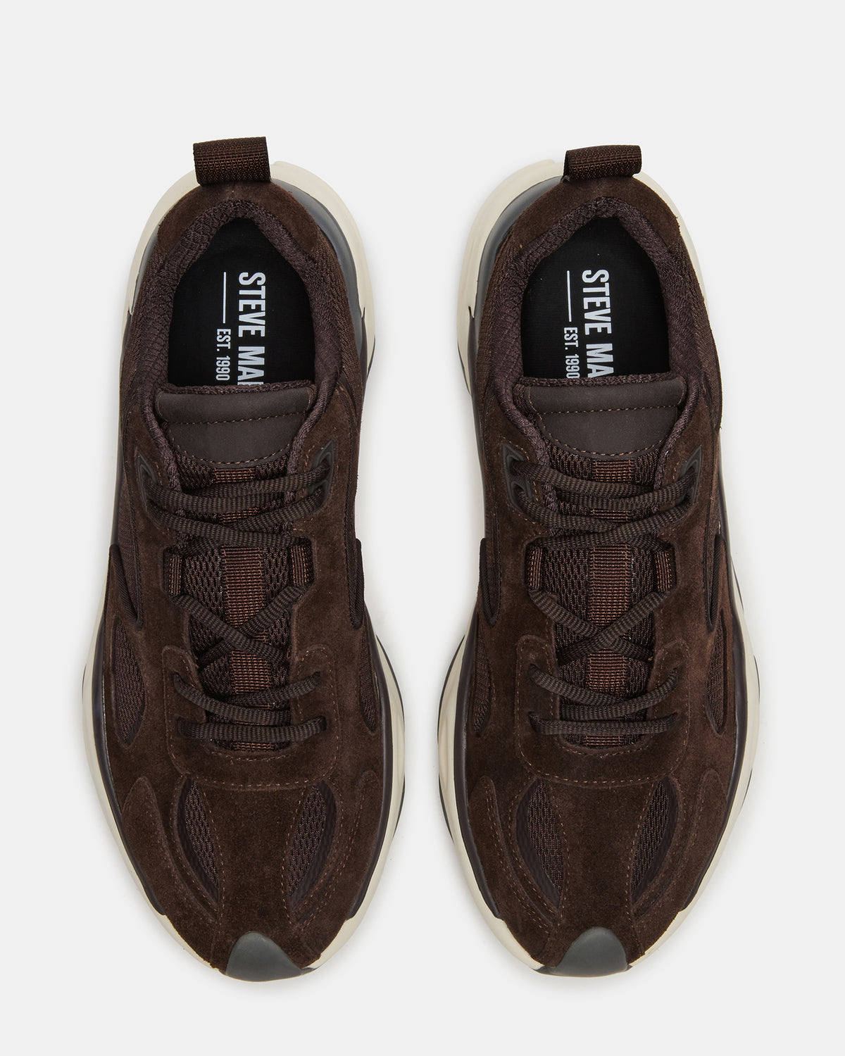 SALVADOR Brown Low-Top Lace-Up Men's Sneaker - Steve Madden
