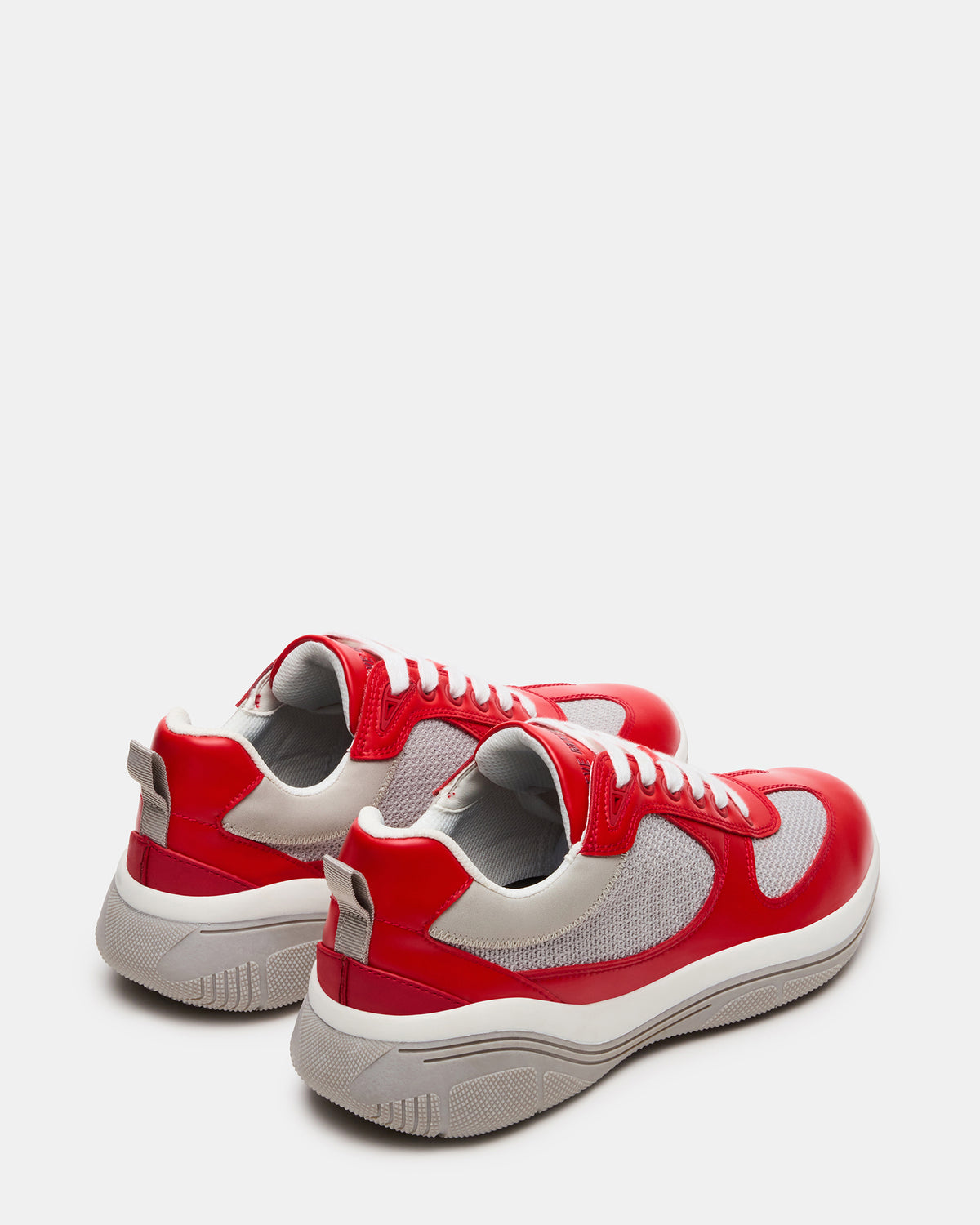 PICOLO Red Low-Top Lace-Up Men's Sneaker - Steve Madden