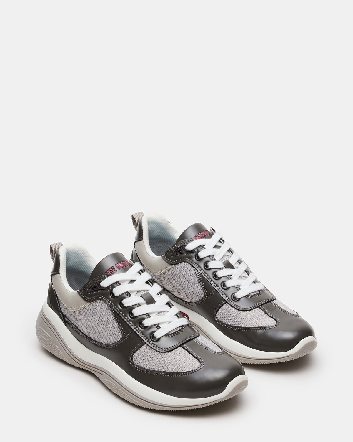 PICOLO Grey Low-Top Lace-Up Men's Sneaker - Steve Madden
