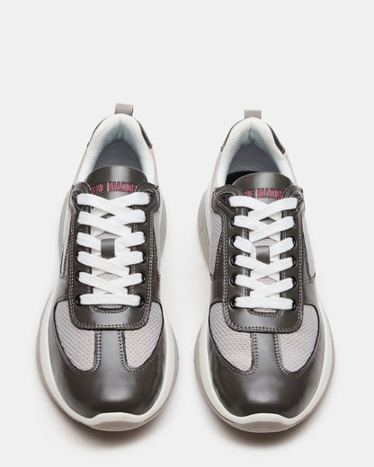PICOLO Grey Low-Top Lace-Up Men's Sneaker - Steve Madden