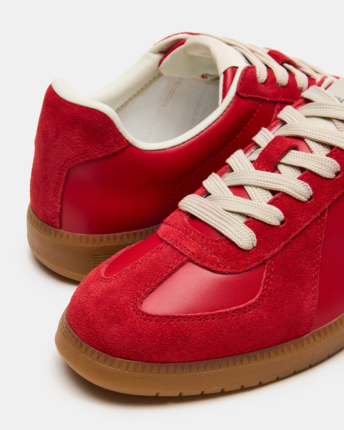 DIXON Red Low-Top Panel Men's Sneaker - Steve Madden