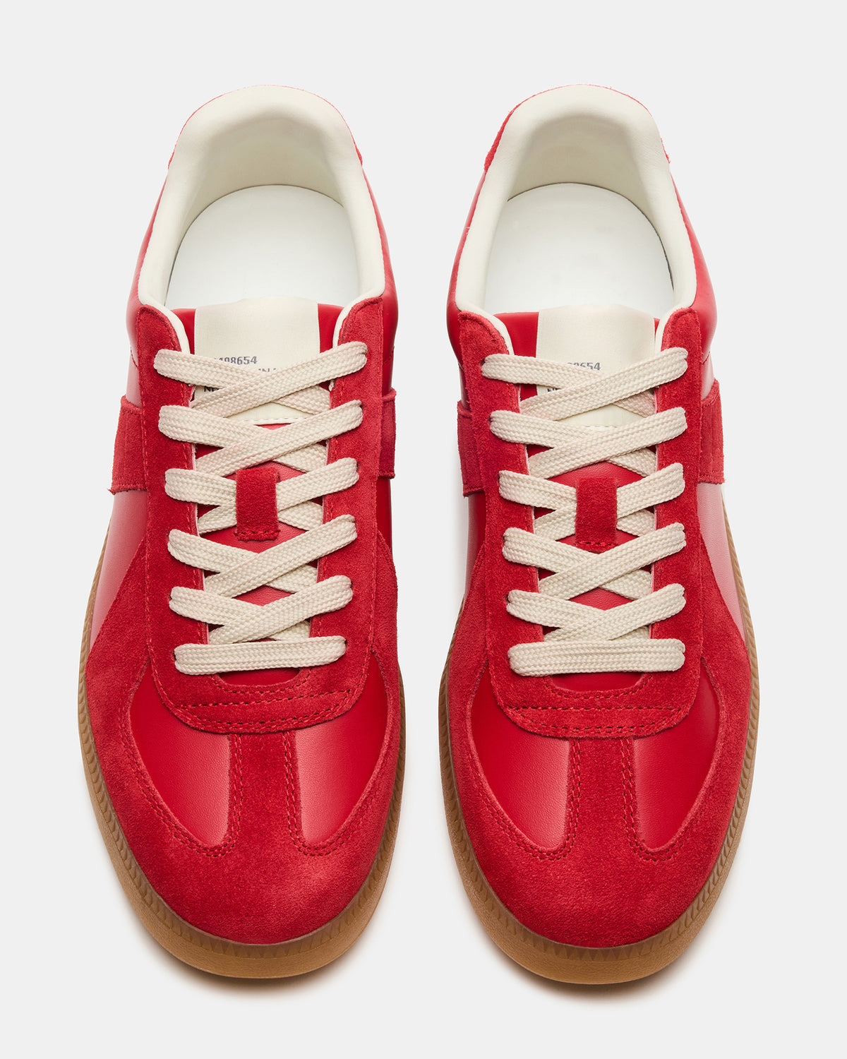 DIXON Red Low-Top Panel Men's Sneaker - Steve Madden