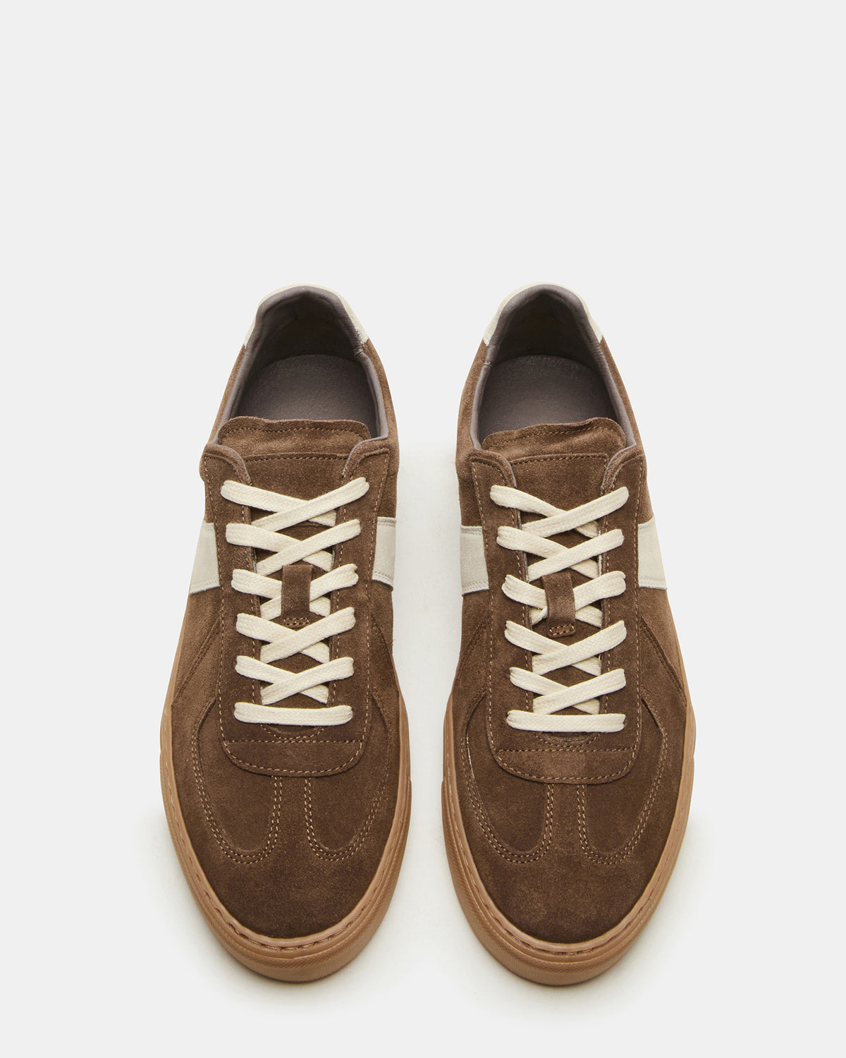 BRADY Taupe Suede Low-Top Lace-Up Men's Sneaker - Steve Madden