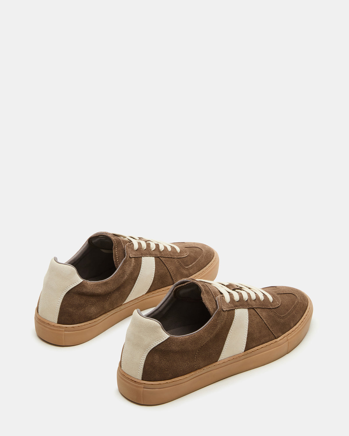 BRADY Taupe Suede Low-Top Lace-Up Men's Sneaker - Steve Madden