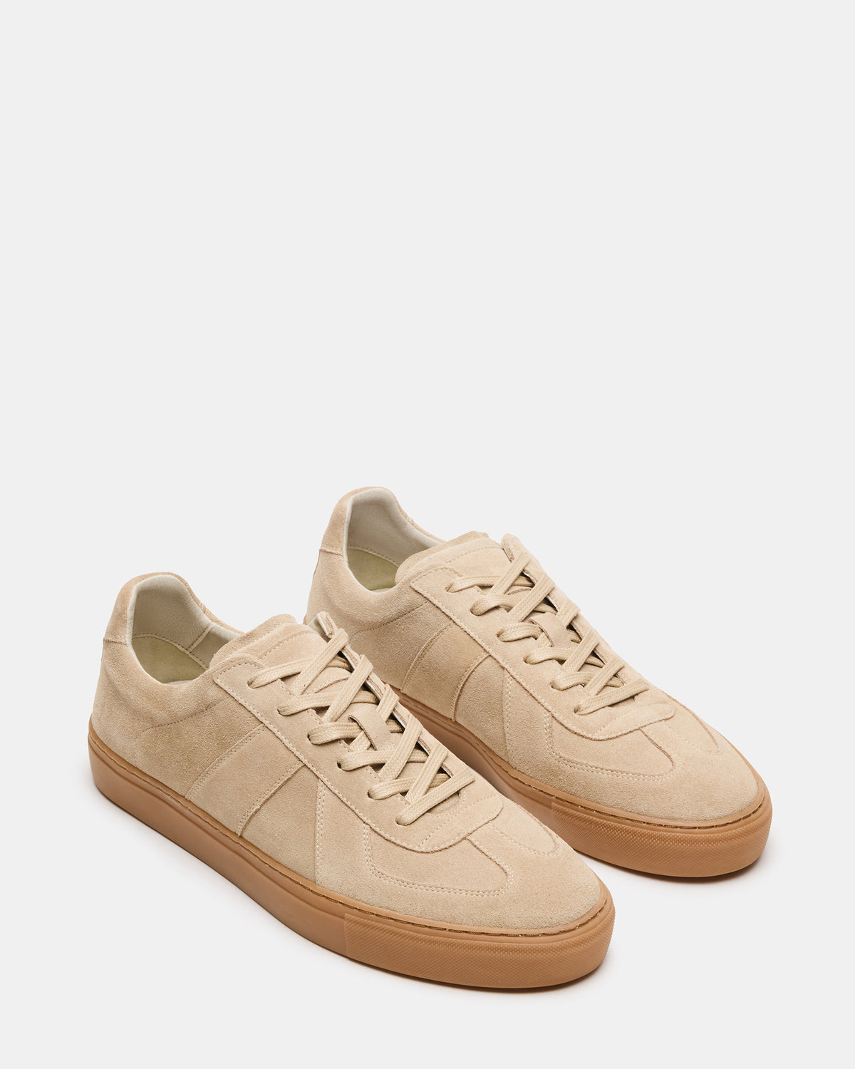 BRADY Sand Suede Low-Top Lace-Up Men's Sneaker - Steve Madden
