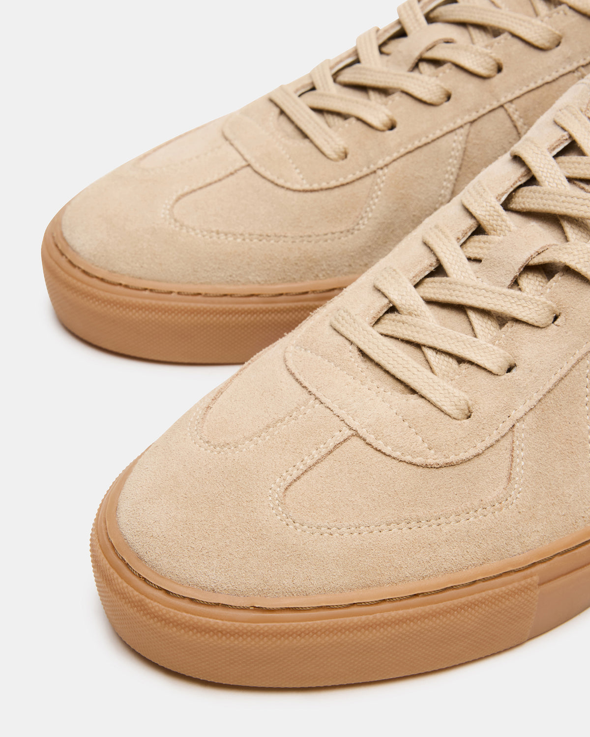 BRADY Sand Suede Low-Top Lace-Up Men's Sneaker - Steve Madden