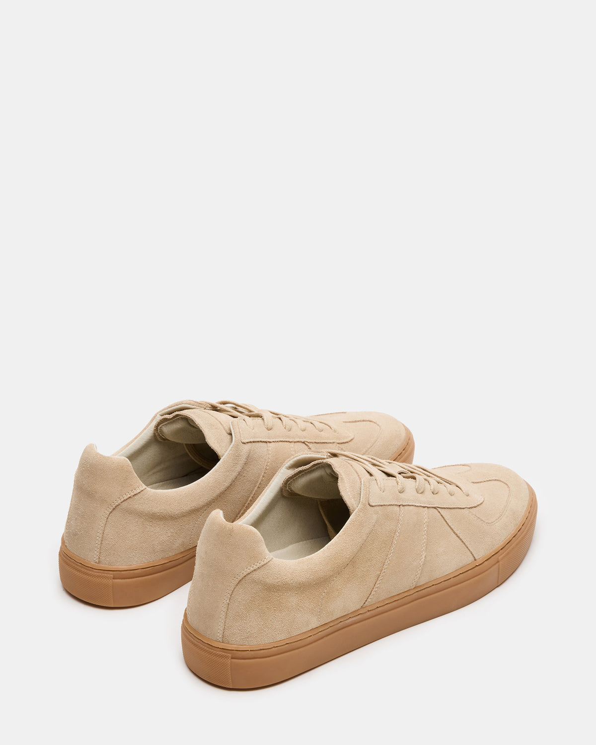 BRADY Sand Suede Low-Top Lace-Up Men's Sneaker - Steve Madden