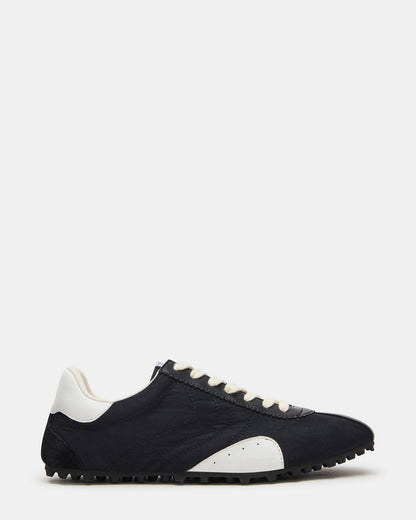 PUZZLE Black Low-Top Lace-Up Men's Sneaker - Steve Madden