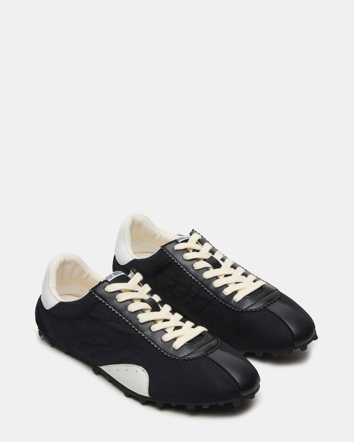 PUZZLE Black Low-Top Lace-Up Men's Sneaker - Steve Madden
