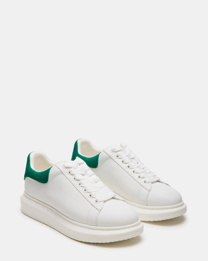FROSTED Green Multi Men's Low-Top Lace-Up Sneaker - Steve Madden
