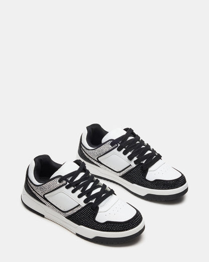 BUGLE Black Multi Men's Low-Top Lace-Up Sneaker - Steve Madden