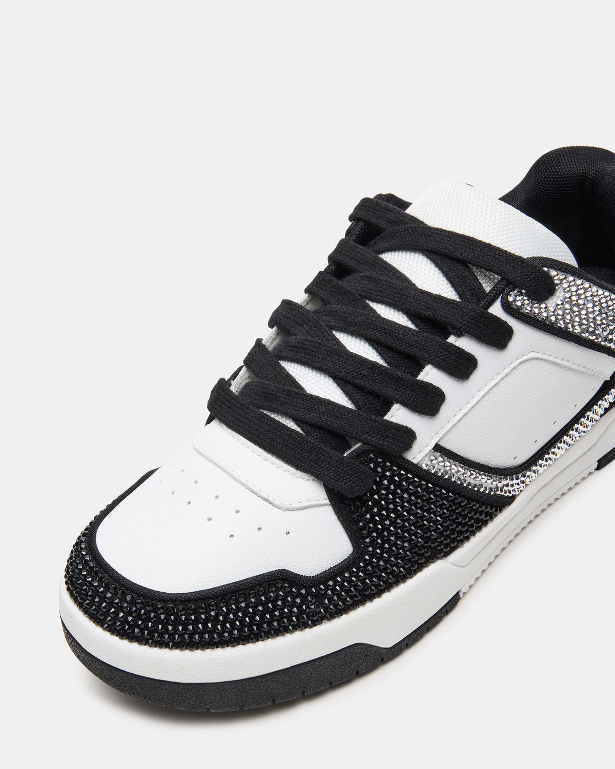 BUGLE Black Multi Men's Low-Top Lace-Up Sneaker - Steve Madden