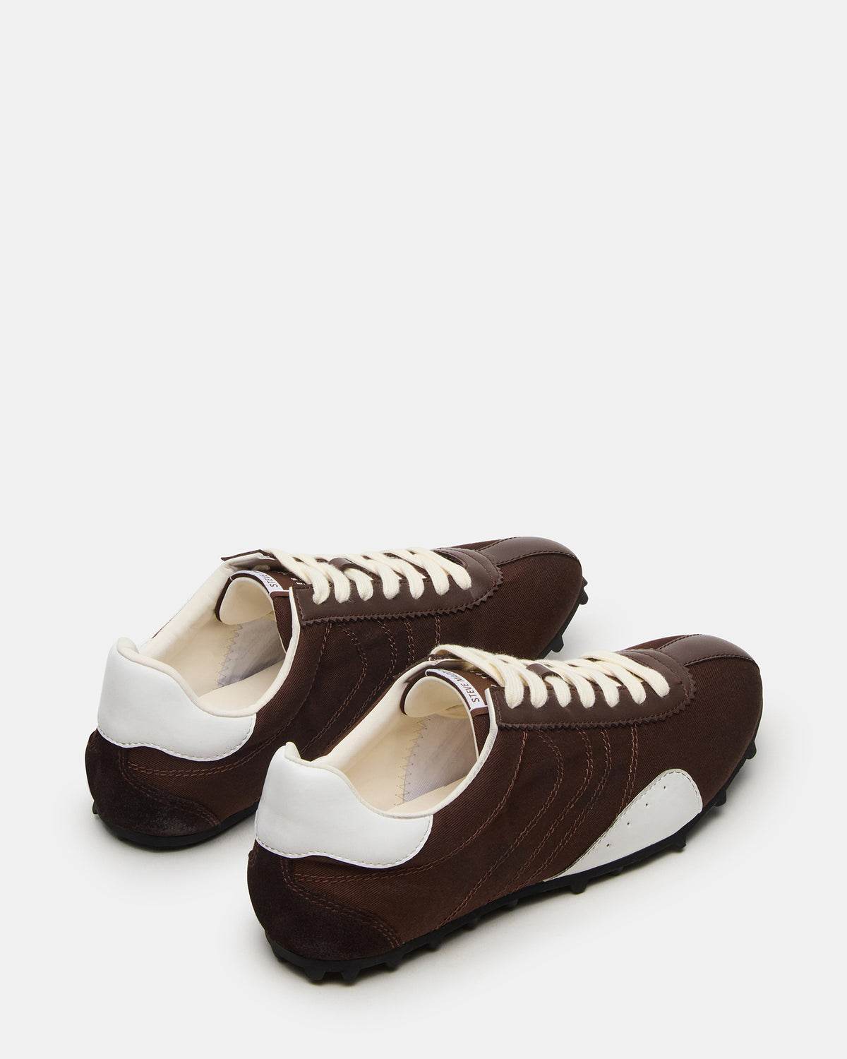PUZZLE Brown Low-Top Lace-Up Men's Sneaker - Steve Madden
