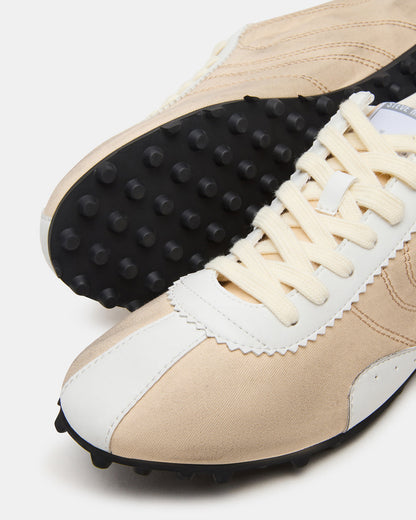 PUZZLE Cream Low-Top Lace-Up Men's Sneaker - Steve Madden
