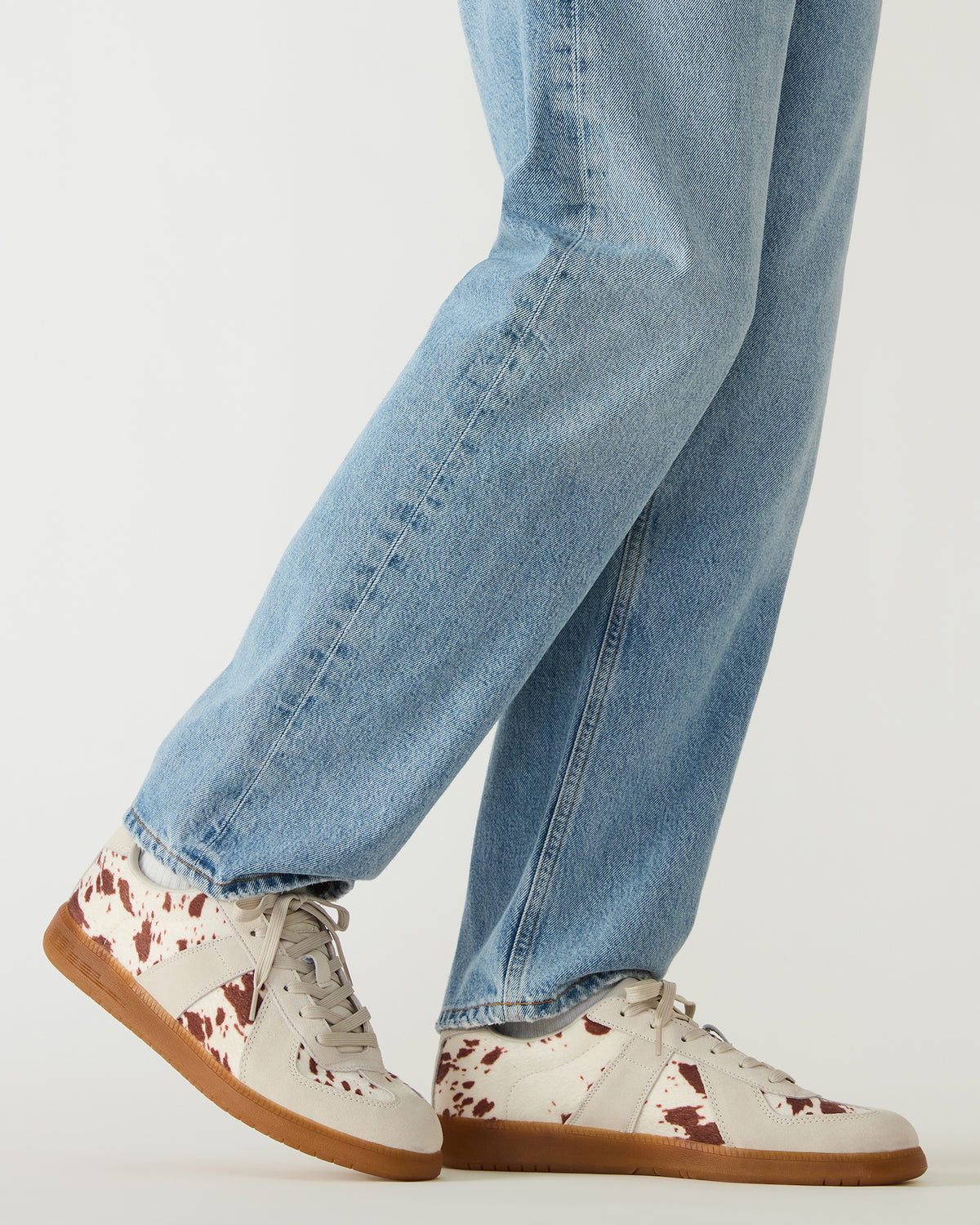 DIXON Brown Multi Low-Top Panel Men's Sneaker - Steve Madden
