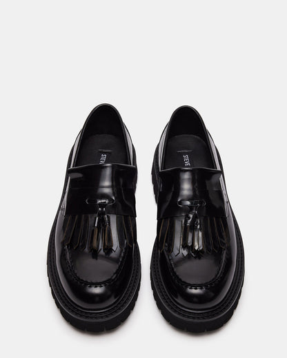 ZEV Black Box Lug Sole Dress Men's Loafer - Steve Madden