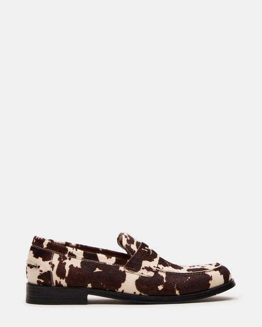 NATAN Cream Multi Slip-On Dress Men's Loafer - Steve Madden