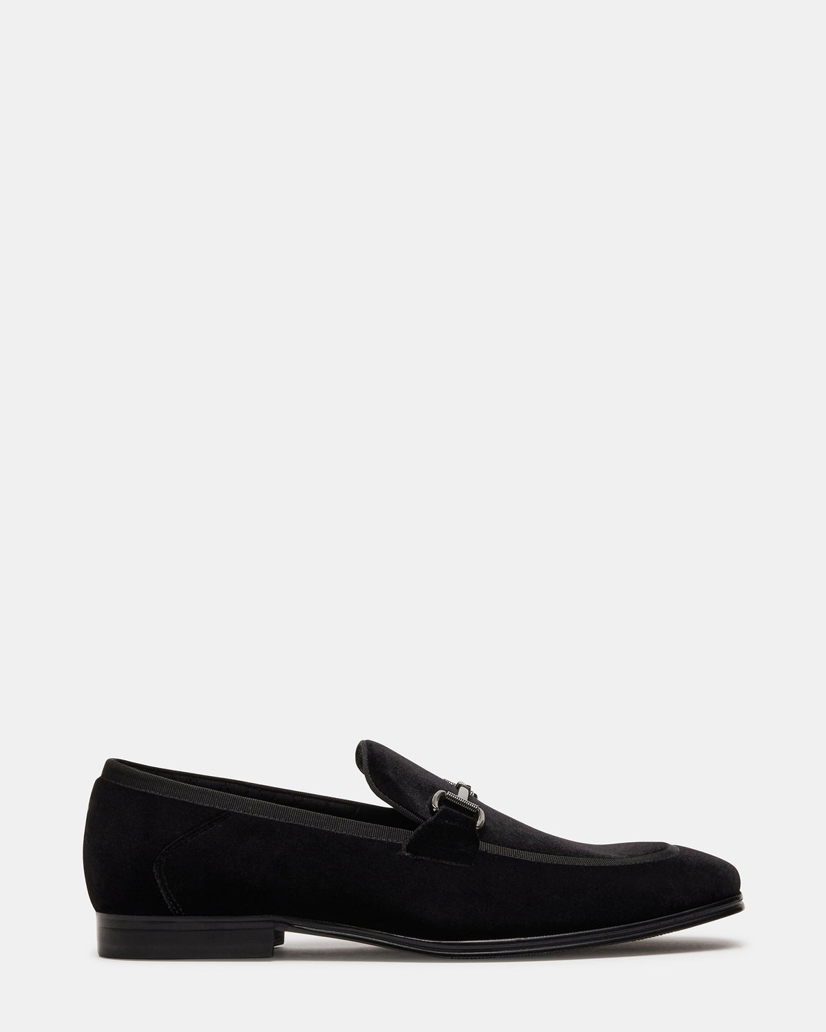 AADI Black/Silver Men's Dress Loafer - Steve Madden