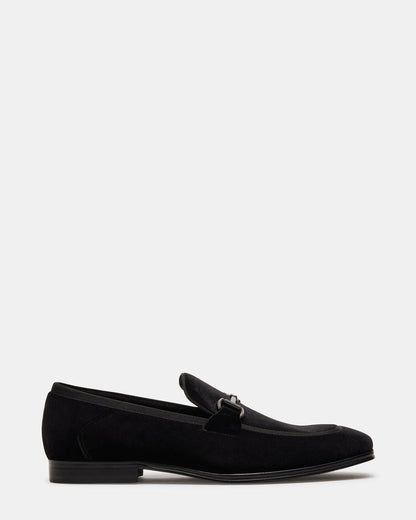 AADI Black/Silver Men's Dress Loafer - Steve Madden