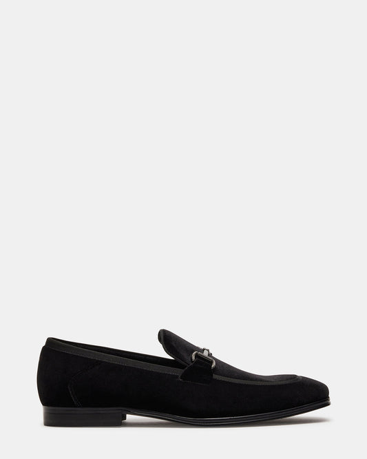 AADI Black/Silver Men's Dress Loafer - Steve Madden