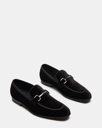 AADI Black/Silver Men's Dress Loafer - Steve Madden