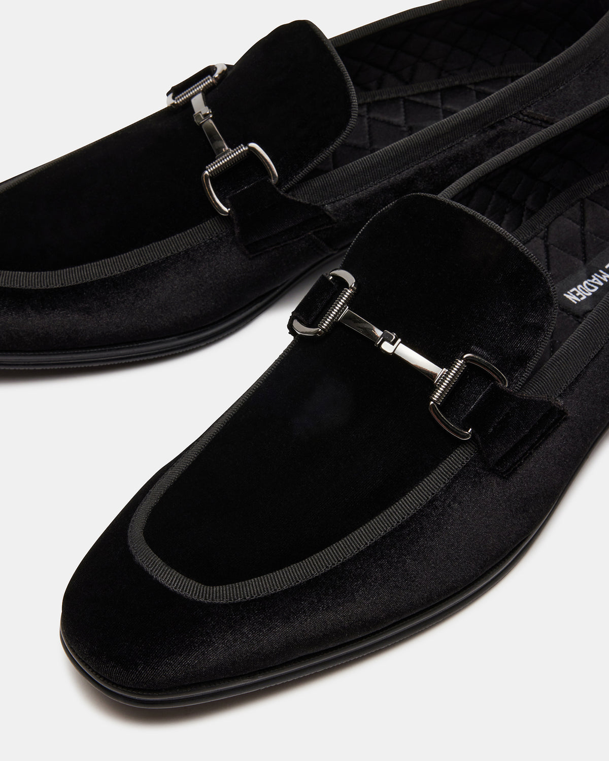AADI Black/Silver Men's Dress Loafer - Steve Madden