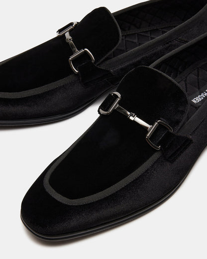 AADI Black/Silver Men's Dress Loafer - Steve Madden
