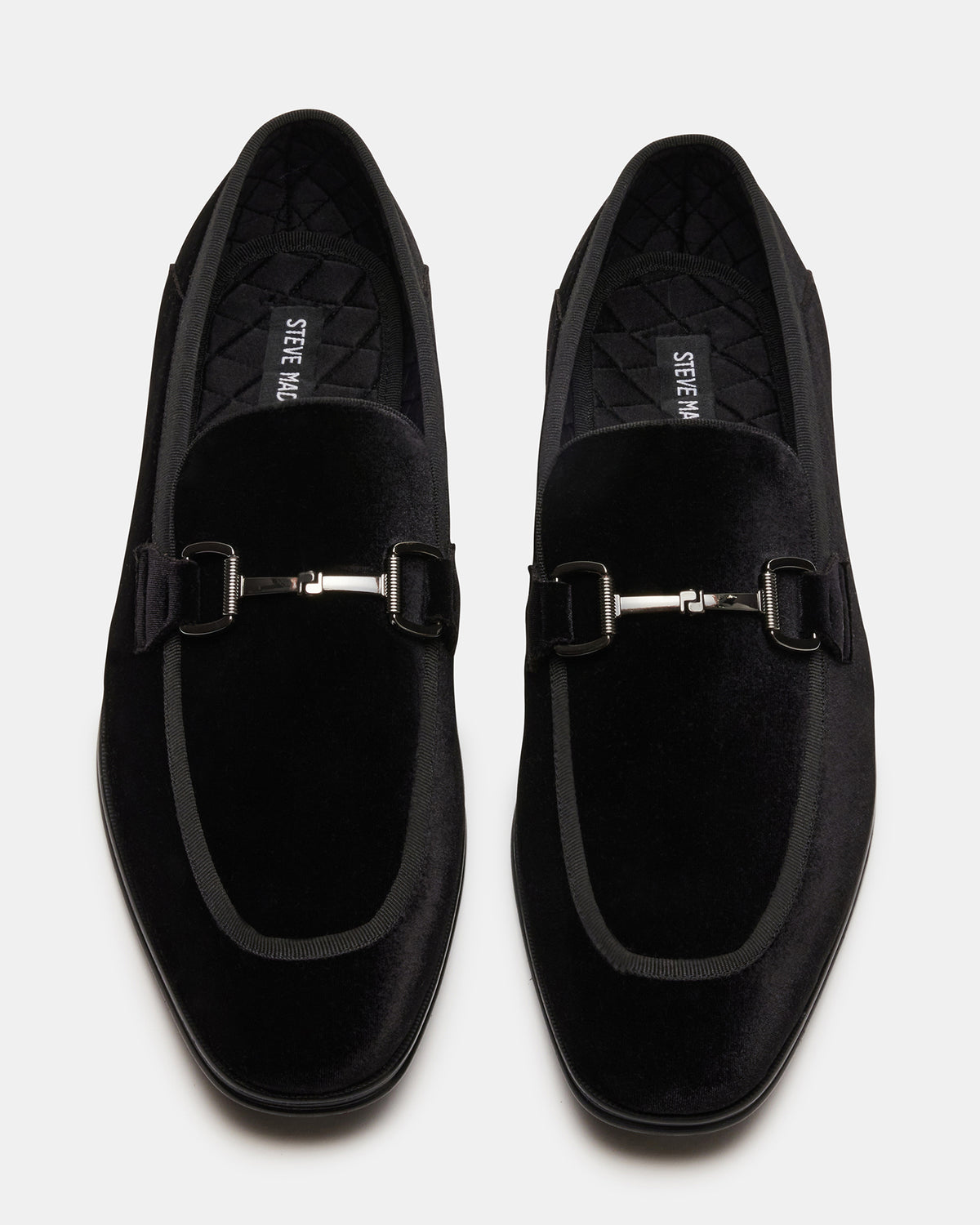 AADI Black/Silver Men's Dress Loafer - Steve Madden