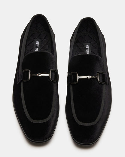 AADI Black/Silver Men's Dress Loafer - Steve Madden