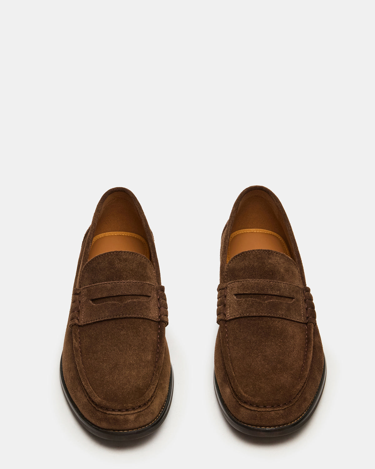 HUCKLE Dark Brown Slip-On Men's Loafer - Steve Madden