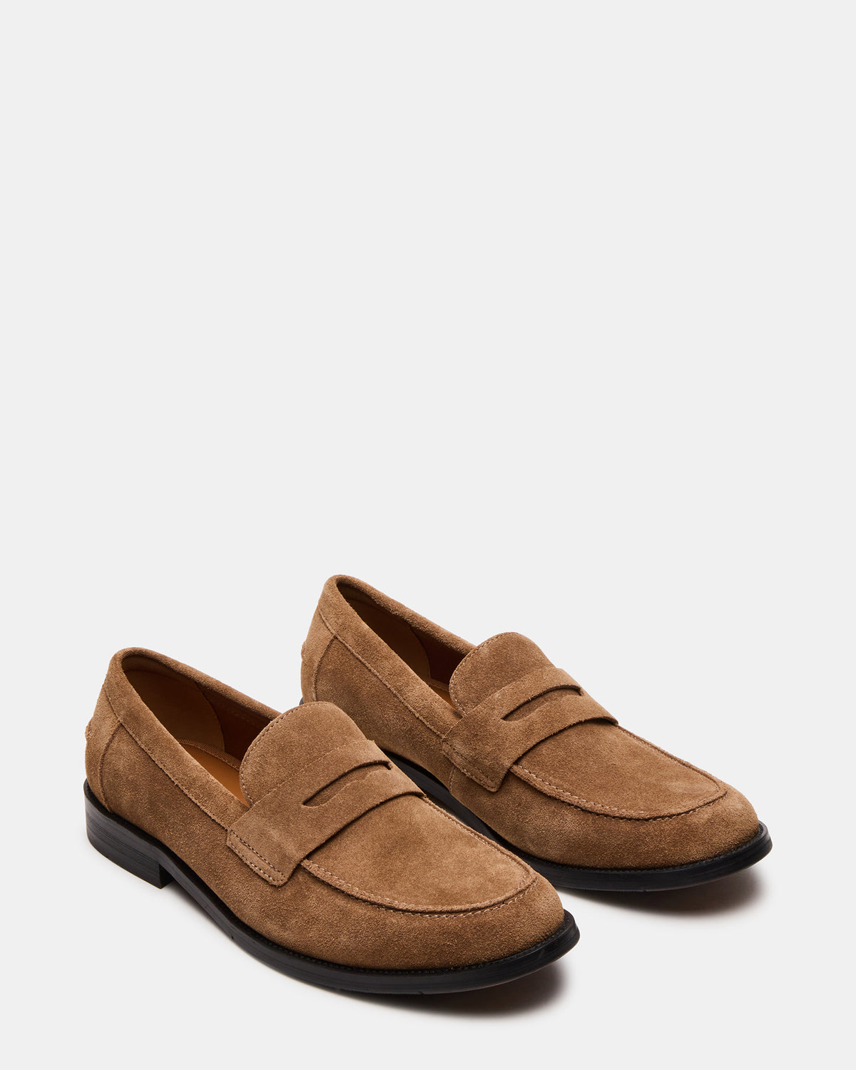 NATAN Taupe Suede Slip-On Dress Men's Loafer - Steve Madden